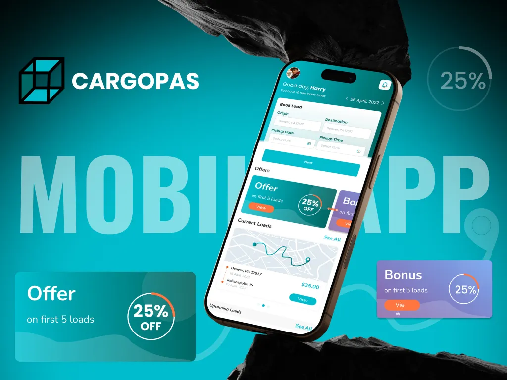 CargoPas dashboard