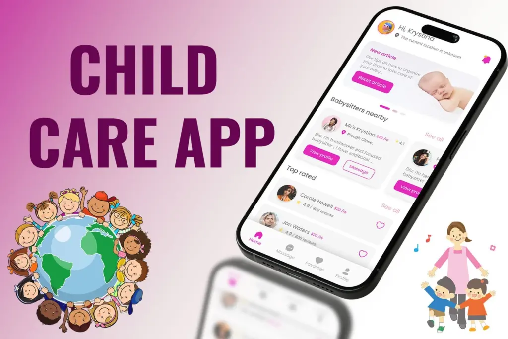 child care app ideas for startups
