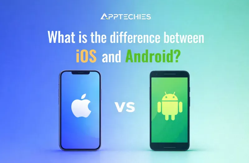 Difference between ios & android