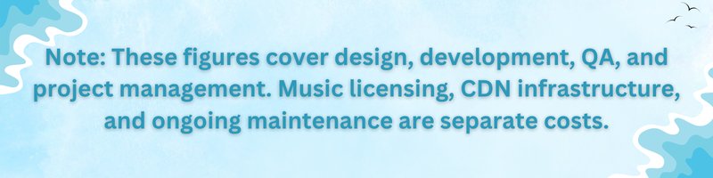 note about music app development