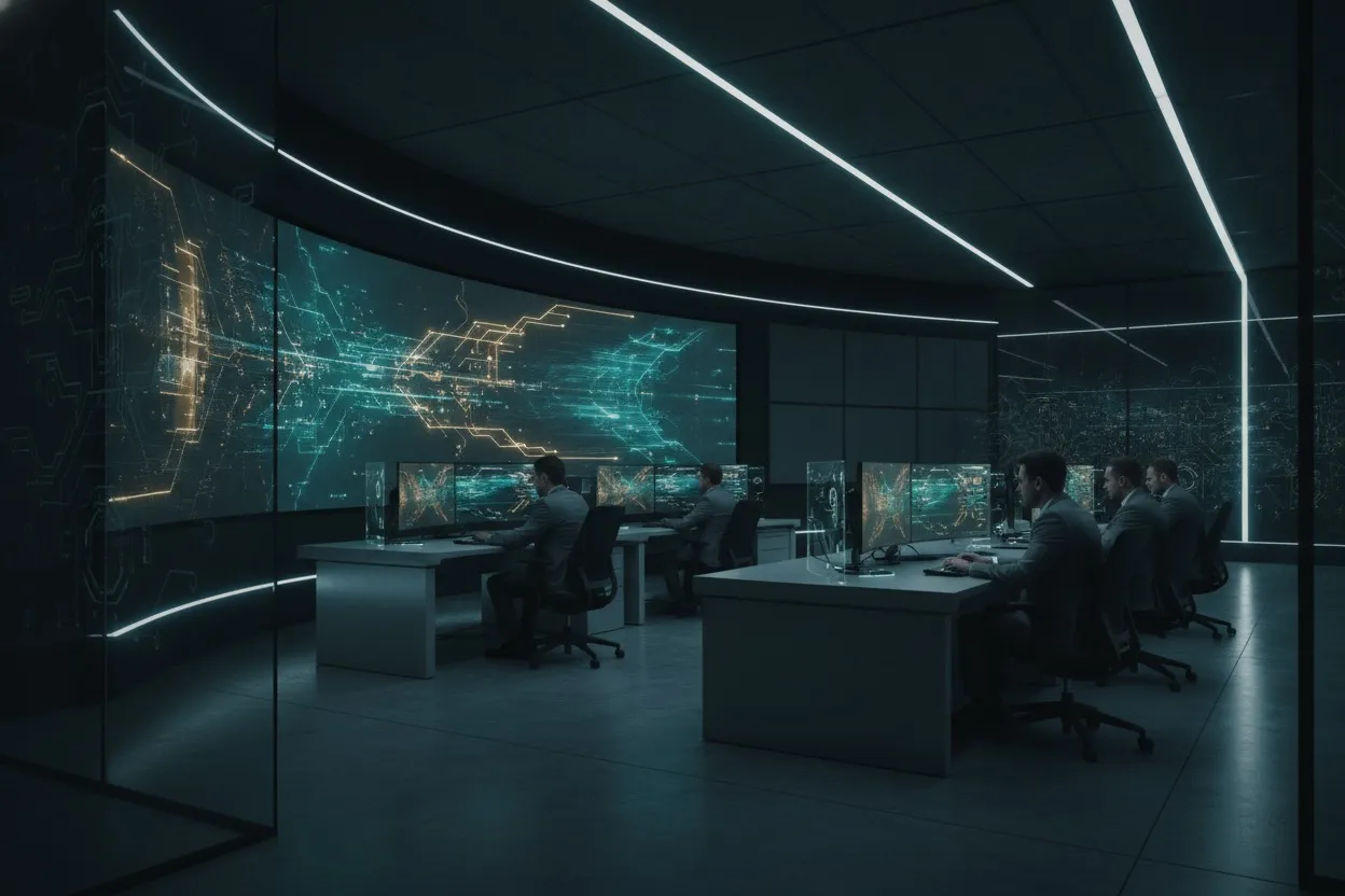Data security operations center monitoring encrypted enterprise software data