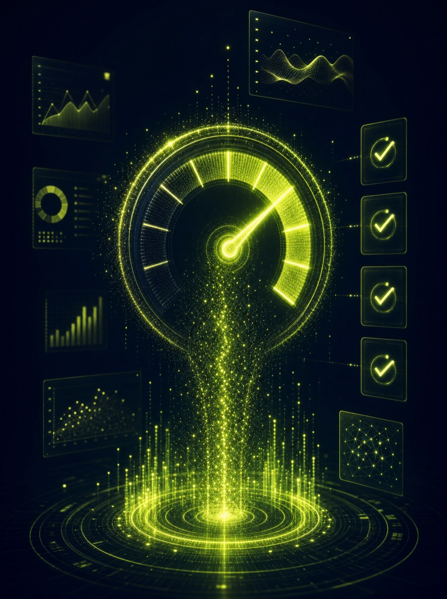 AI readiness assessment gauge