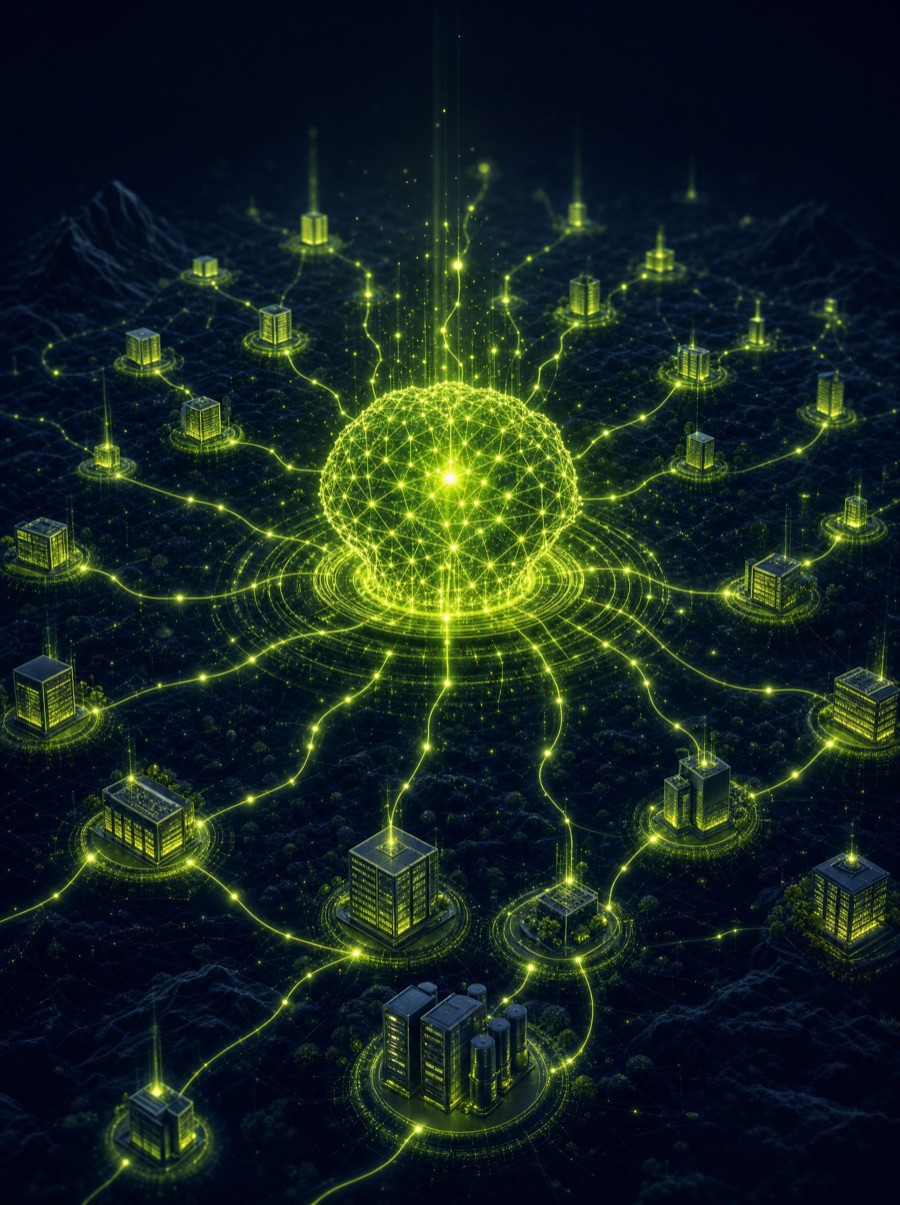Enterprise AI scaling network