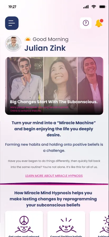 Miracle Hypnosis app