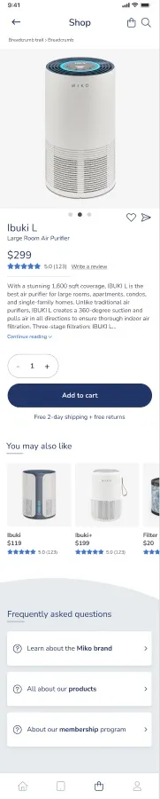 MyMiko — Smart Wellness Device Companion