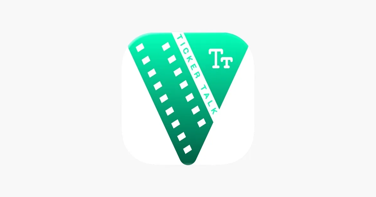 TickerTalk app screens