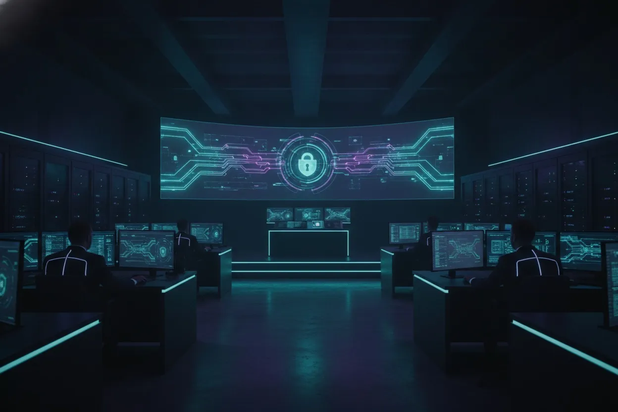 Data security operations center monitoring encrypted enterprise software data