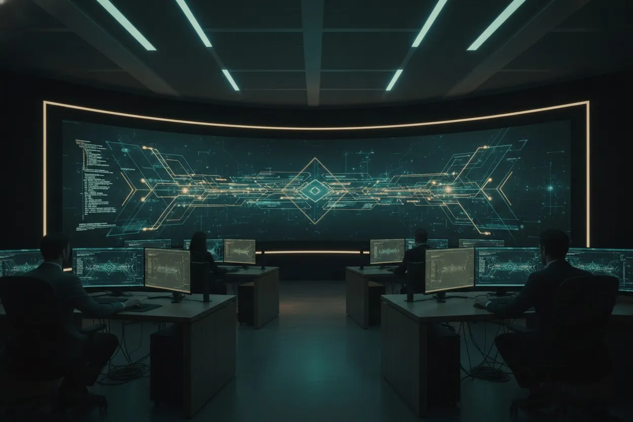Data security operations center monitoring encrypted enterprise software data