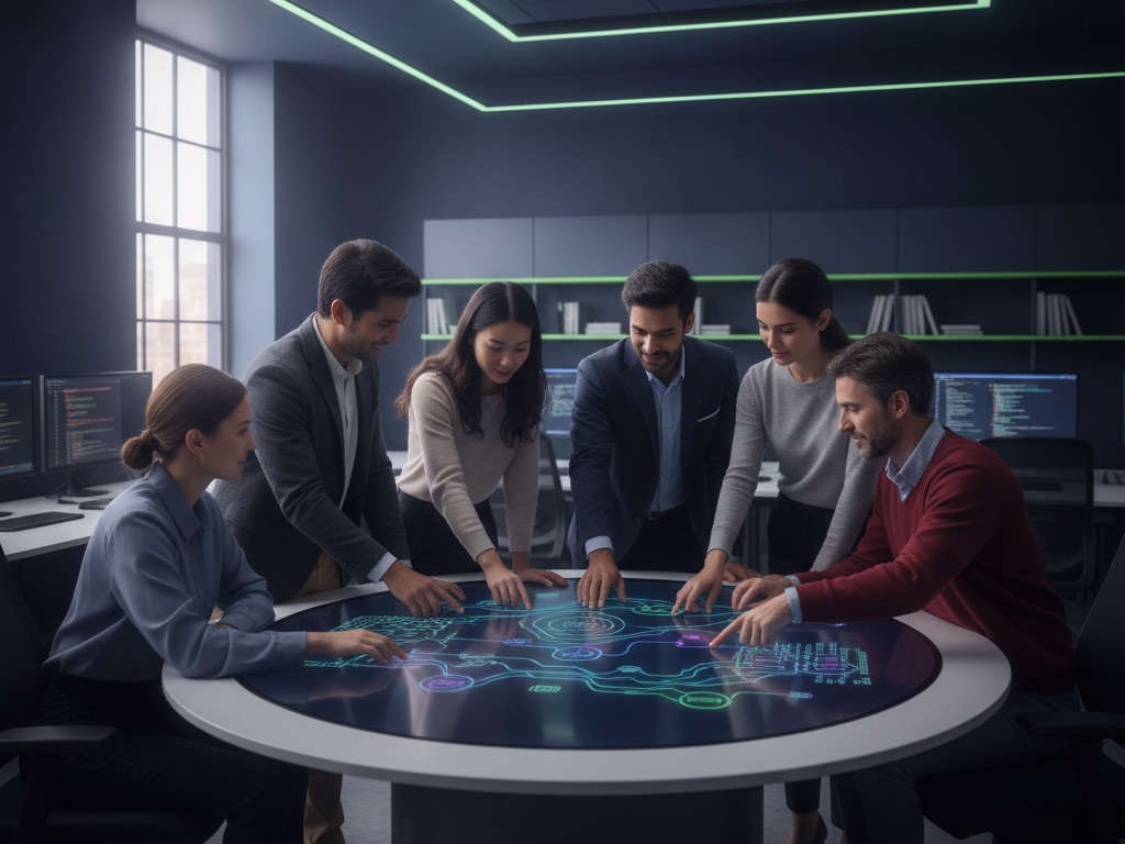 Blockchain technology development and smart contract workflow
