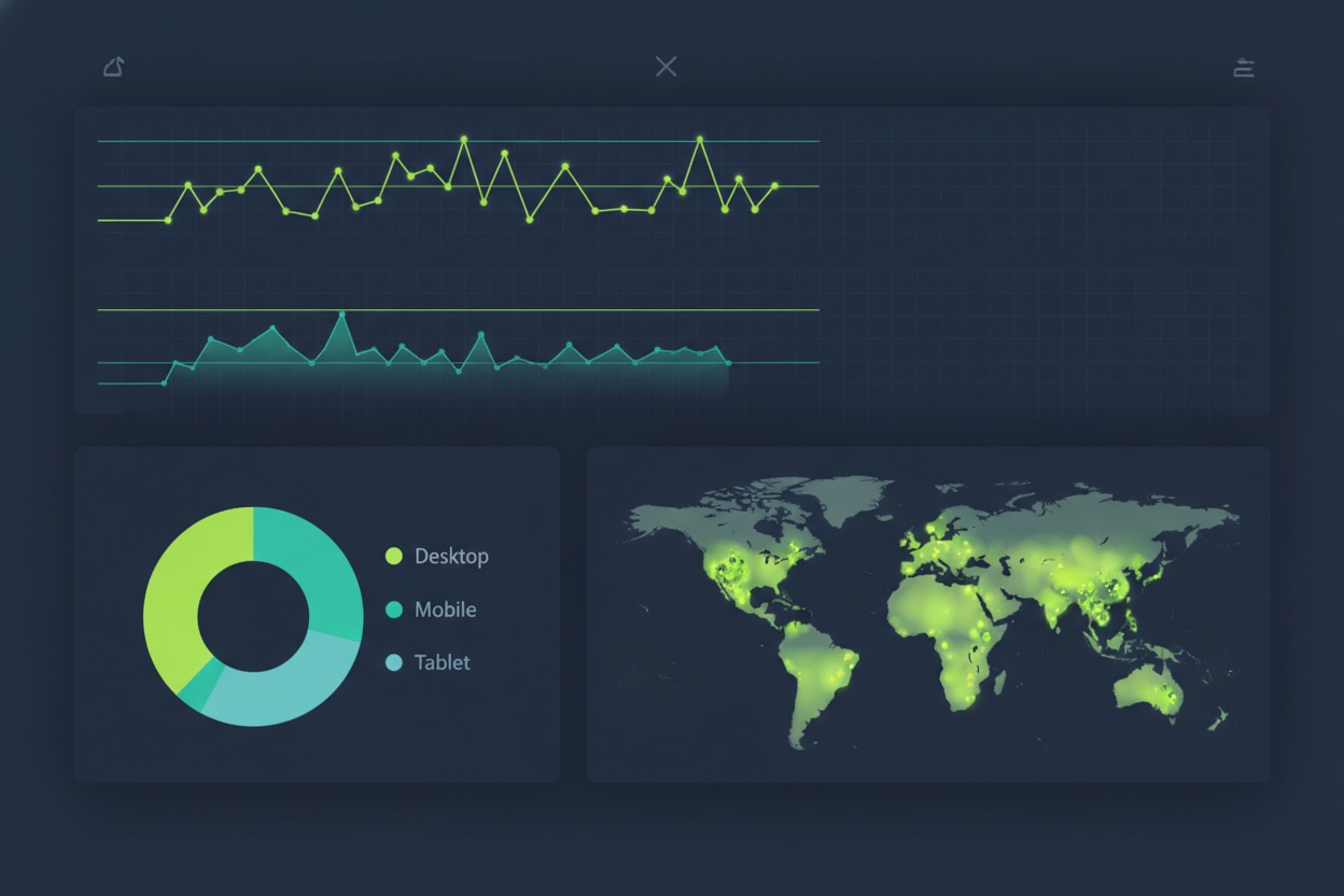 Placeholder image — Click Analytics Dashboard