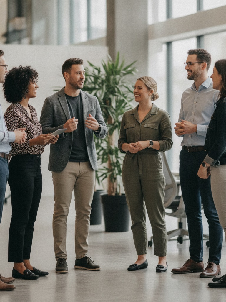 Cross-functional development team representing different roles