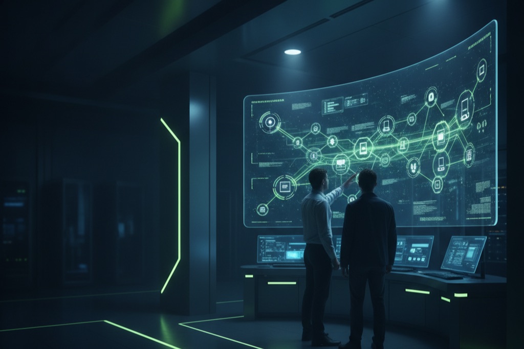 IoT application development and connected device network