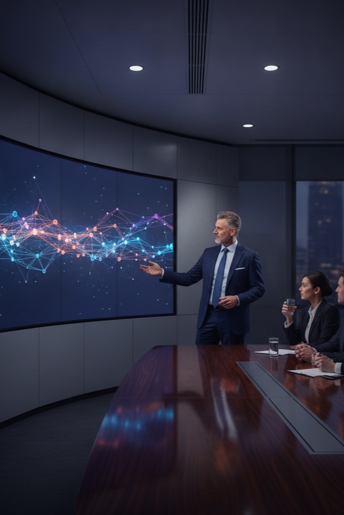 IT consulting services — strategy presentation visualization