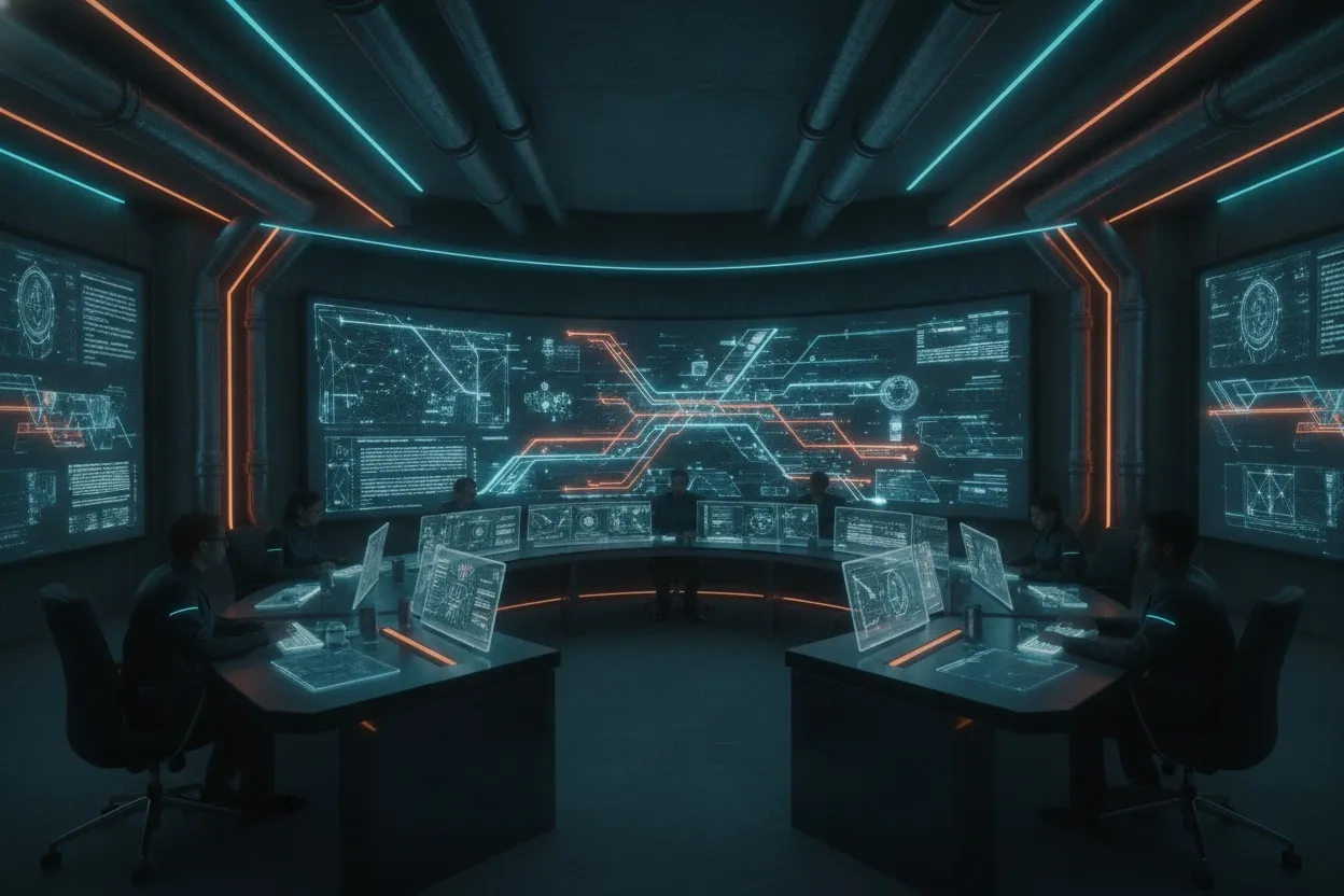 Data security operations room monitoring encrypted AI data pipelines