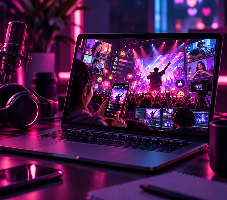 PlayHuman Live Interactive Entertainment Interface